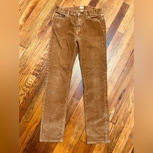 Gently used J Crew corduroy pants boys 14